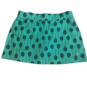 Prince Girls Large Tennis Skirt‎ Skort Tennis Rackets Excellent Condition